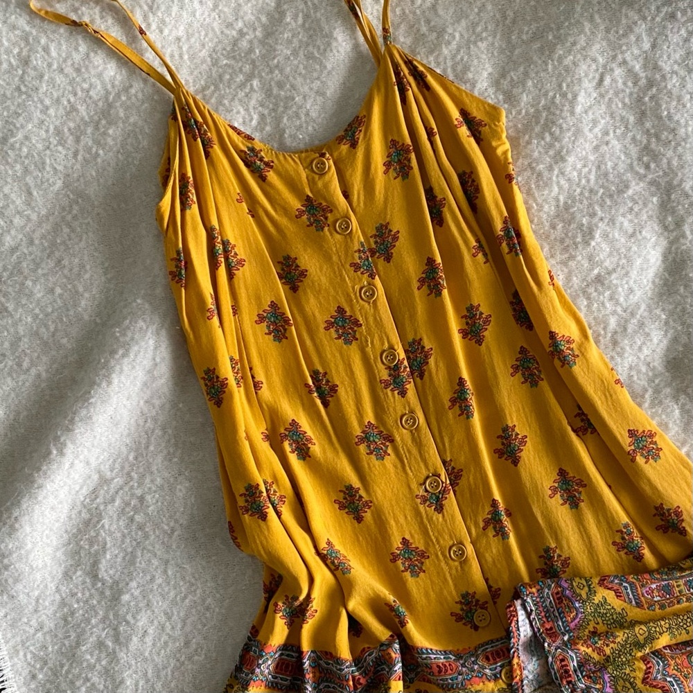Yellow Beach Sundress